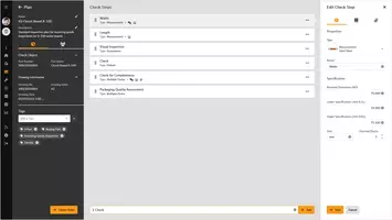 Create templates for goods inspections and checklists in BabtecQube Screenshot: Create templates for goods inspections and checklists in BabtecQube