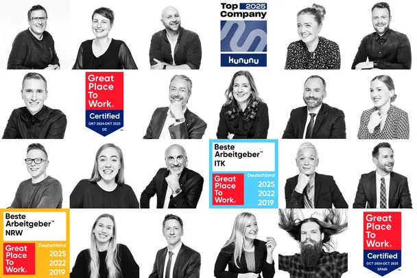 Employer seal and employee collage Employer seal and employee collage