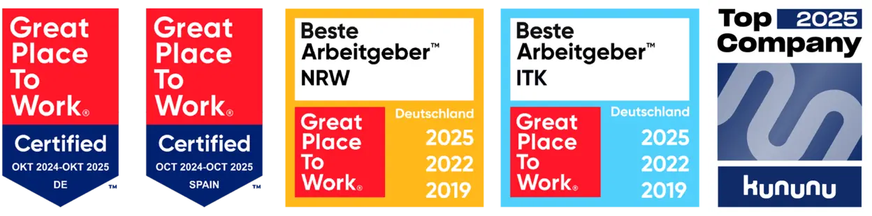 Excellent working environment at Babtec Seal of employer awards for Babtec