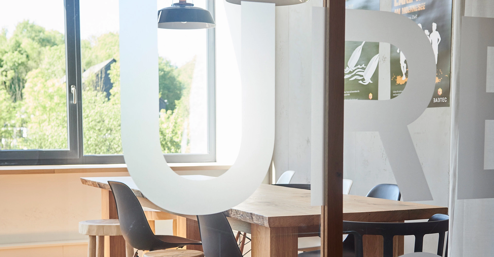 Break room at the Babtec site in Wuppertal Break room at the Babtec site in Wuppertal