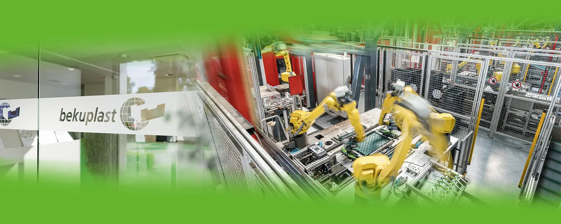 Logistics rethought – case study of bekuplast GmbH Machine in the production of bekuplast GmbH