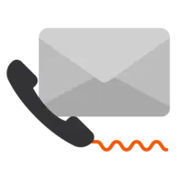 Get in Touch Icon of an envelope and a telephone receiver